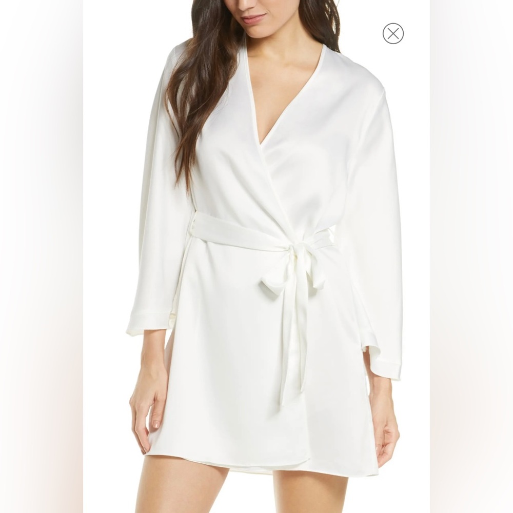 Rya Collection Heavenly Satin Wrap Robe